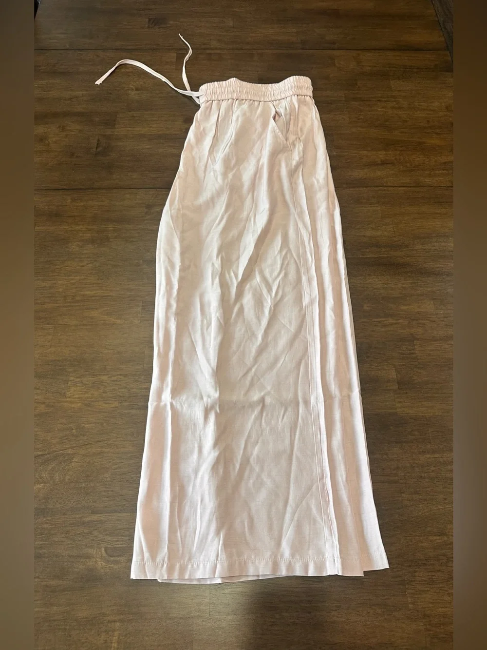 HALARA High Wasted Drawstring Pocket Wide Leg Pants Size XL